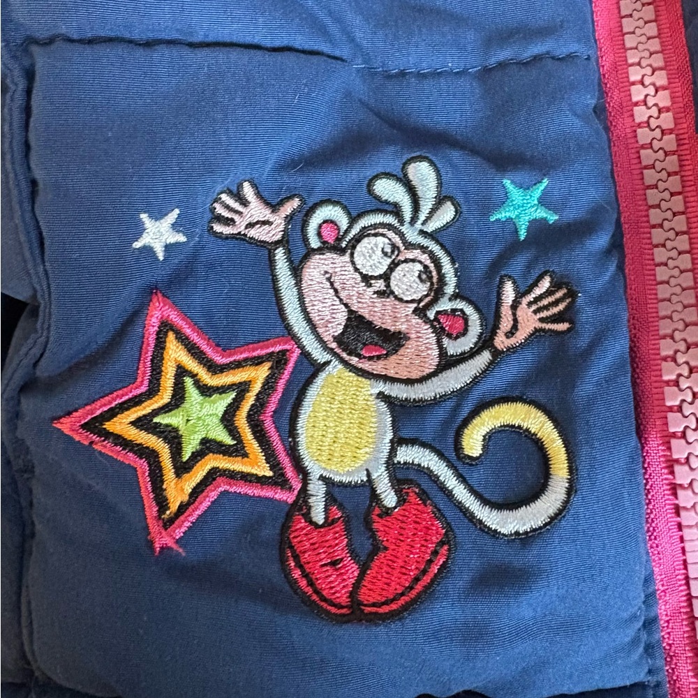Vintage Y2K 2007 Dora The Explorer Winter Jacket - Picture 6 of 7